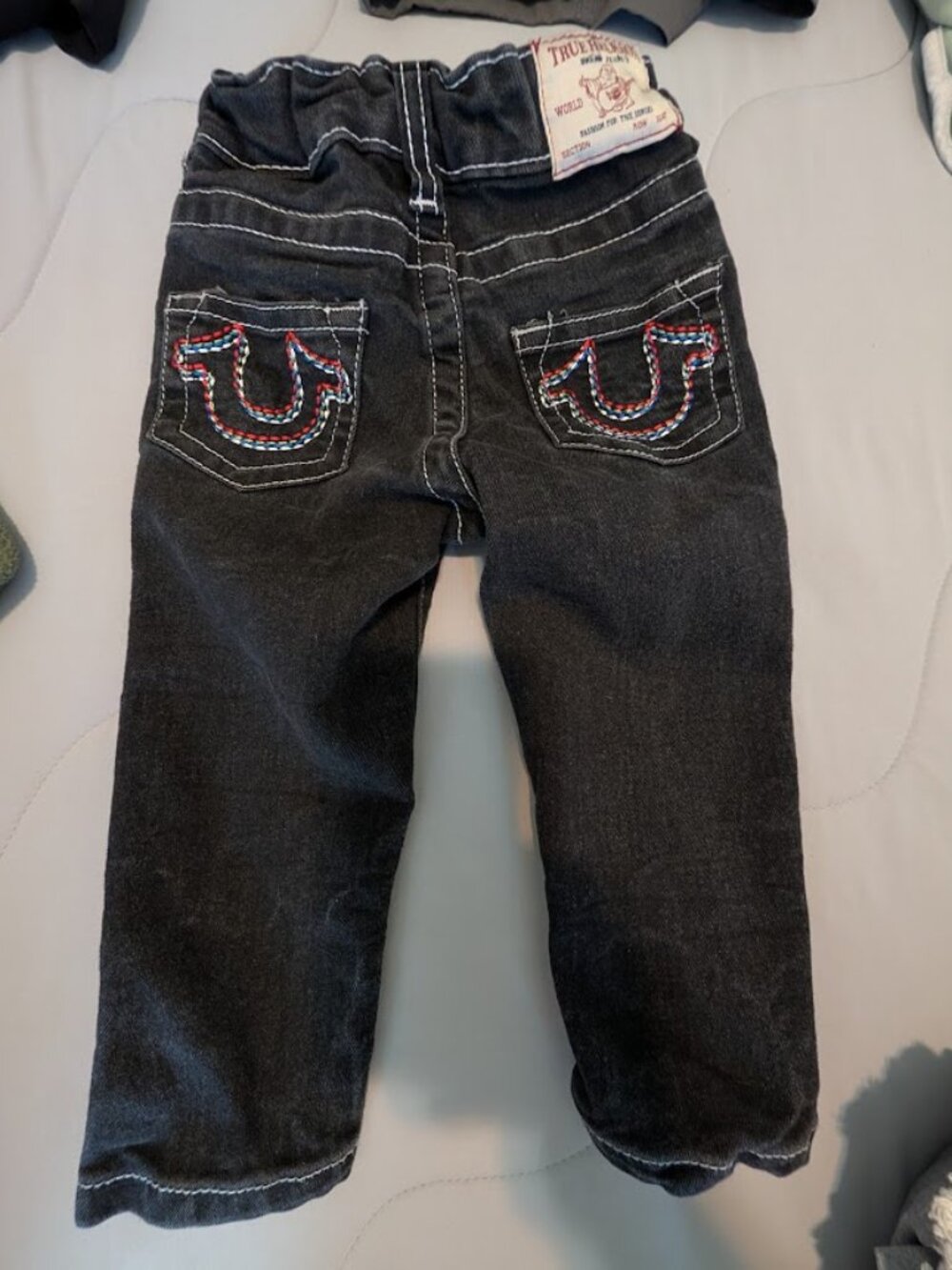 True Religion Kids Jeans Size 24 Months Black